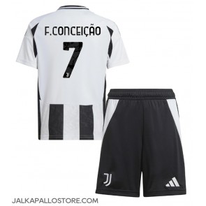 Juventus Francisco Conceicao #7 Kotipaita Lapsille 2024-25 Lyhythihainen (+ shortsit)